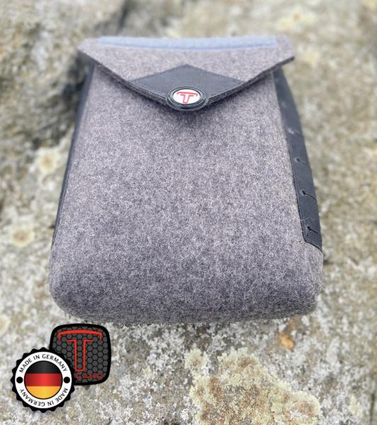 Felt Bag No.2 (Series 1), grey/anthracite